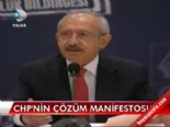 CHP'nin çözüm manifestosu  online video izle