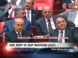 milletvekili haklari - CHP, MHP ve BDP imzasını çekti  Videosu