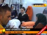 Gezi otobüsü devrildi online video izle