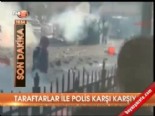 inonu stadi - Taraftarlar ile polis karşı karşıya  Videosu