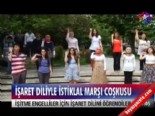 isaret dili - İşaret diliyle İstiklal Marşı coşkusu  Videosu