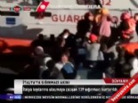 multeci - İtalya'ya sığınmacı akını  Videosu