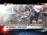inonu stadi - Gaz bombalı müdahale  Videosu