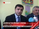bdp - Demirtaş'tan hükümet'e destek  Videosu