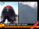 amanos daglari - Uçak düştü, pilot atladı  Videosu