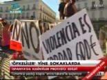 İspanya'da kesintiler protesto edildi 