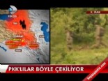 kuzey irak - PKK'lılar böyle çekiliyor  Videosu