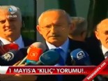 1 mayis isci bayrami - 1 Mayıs'a ''Kılıç'' yorumu  Videosu