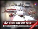 1 mayis isci bayrami - DİSK binası abluka altında  Videosu