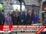 Emine Erdoğan Hamamönü'nü gezdi  online video izle