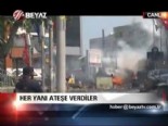 taksim meydani - Her yanı ateşe verdiler  Videosu