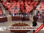 meclis genel kurulu - Genel Kurul'a gaz bombasıyla geldi  Videosu