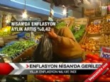 Enflasyon Nisan'da geriledi  online video izle