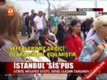 İstanbul'da 'sis'pus 