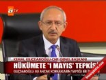 chp parti meclisi - Kılıçdaroğlu'ndan '1 Mayıs' tepkisi  Videosu