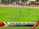 orduspor - Ordu Süper Lig'e veda etti  Videosu