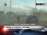 silahli catisma - Polise 33 kurşun yağdırdı  Videosu