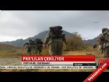 PKK'lılar çekiliyor