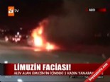 Limuzin yandı, 5 kadın öldü 