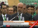 bursaspor - İbrahim Yazıcı Cenaze Töreni 'Hikmet Karaman' Neler Söyledi? Videosu