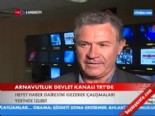 Arnavutluk devlet kanalı TRT'de 