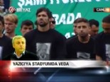 bursaspor - Yazıcı'ya stadyumda veda Videosu