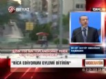 taksim gezi parki - Başbakan Erdoğan: Rica ediyorum eylemi bitirin Videosu