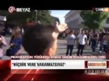 Gezi Parkı Provokatörlerine Halktan Sert Tepki