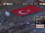 Erdoğana Altınparkta Türk Bayraklı Karşılama 