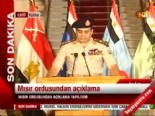 Mısırda Yönetim Orduda... Anayasa Askıya Alındı
