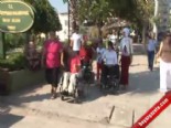 tekerlekli sandalye - Akülü Tekerlekli Sandalyeler İçin Akü Şarj İstasyonunu Hizmete Açıldı  Videosu