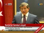Ahmet Davutoğlu: Türkiye savaş içinde yer alacak algısı kabul edilemez
