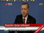 Başbakan Erdoğan'dan Suriye Helikopteri Açıklaması