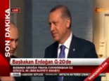 Başbakan Erdoğan G-20'de