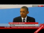 Obama'dan G-20 Sonrası Suriye Açıklaması
