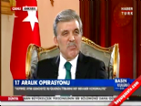 Cumhurbaşkanı Gül'den Operasyon Açıklaması