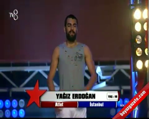 ninja warrior turkiye yagiz erdogan finali rekor surede tamamladi 09 ekim 2014
