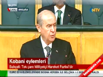 genel baskan - Devlet Bahçeli, Kobani eylemlerini eleştirdi  Videosu