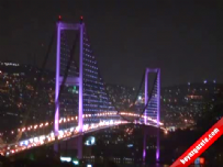 fatih sultan mehmet - FSM İle Boğaziçi Köprüleri ‘Meme Kanseri’ İçin Pembe Işığa Büründü  Videosu