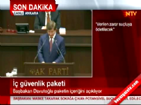 ak parti grup toplantisi - Başbakan Davutoğlu açıkladı: Uyuşturucu ile mücadelede yeni dönem  Videosu