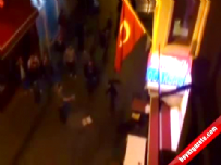 istiklal caddesi - Galatasaray Ve Borussia Dortmund Taraftarları Arasında Kavga Videosu