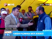 Kurban pazarında arefe bereketi