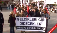 turkiye genclik birligi - Amerikan Askerinin Başına Çuval Geçiren Tgb’liler Gözaltında  Videosu