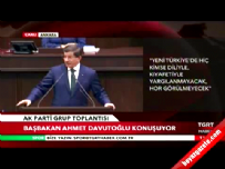 Başbakan Davutoğlu AK Parti Grup Toplantısı'nda konuştu... 