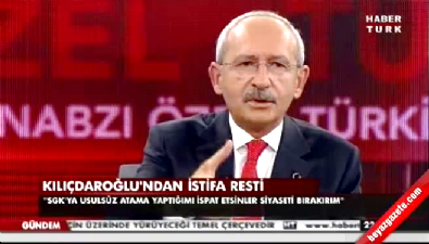 cankaya kosku - Kılıçdaroğlu'ndan istifa resti Videosu