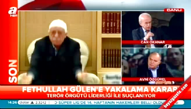 avni ozgurel - Avni Özgürel'den Fethullah Gülen yorumu: Bundan sonrası kırmızı bülten  Videosu