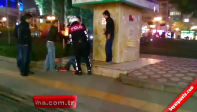 cinsel taciz - Alkollü tacizciye sokak ortasında meydan dayağı  Videosu