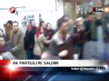 Beşiktaş'ta AK Partililere Saldırı