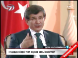 Dışişleri Bakanı Ahmet Davutoğlu'nda Taraf Gazetesine Sitem
