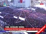 miting alani - Malatyada Mahşeri Kalabalık Videosu